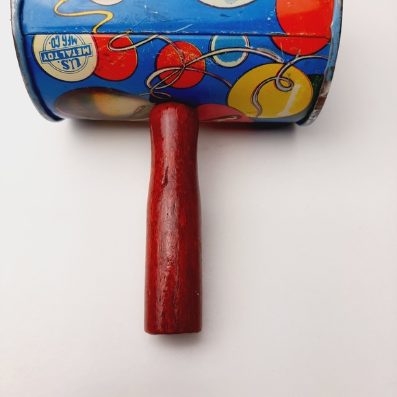 🍒 Vintage New Year's Eve Party Tin Litho Noise Maker Celebration - Picture 6 of 9